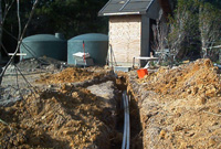 burying conduit 3