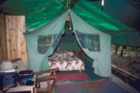 tent at kichwa tembo