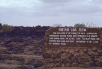 lava field at tsavo